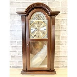 Waltham Tempus Fugit Vintage Regulator Wall Mount Clock 31 Day Chime 27-1/2"